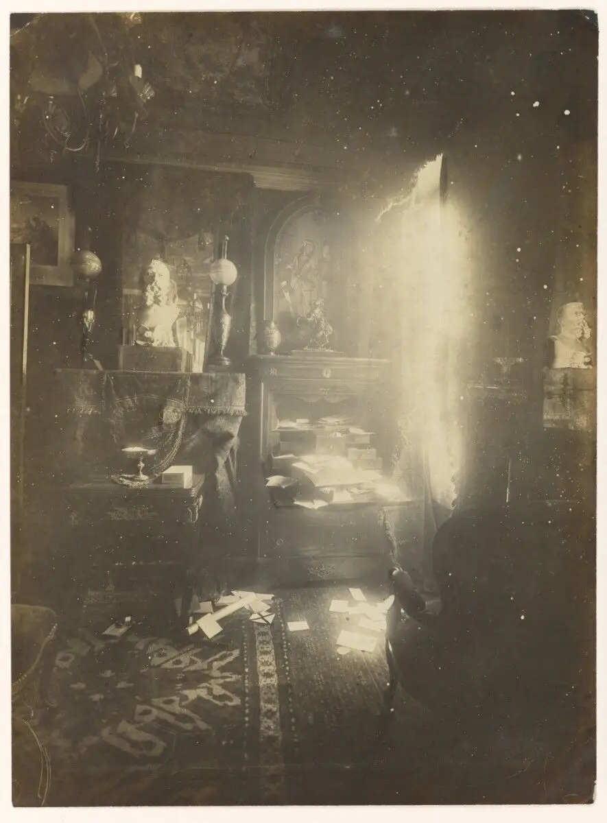 Affaire Alaux, Faubourg St. Honoré by Alphonse Bertillon