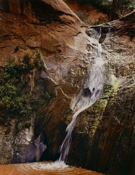Waterfall below Davis Gulch, Escalante Basin, Utah by Eliot Porter