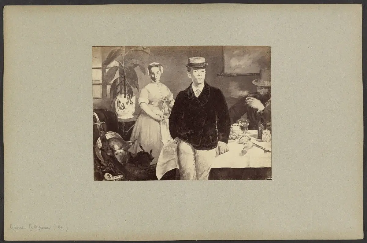 "Le Dejeuner" par Manet by Anatole Godet