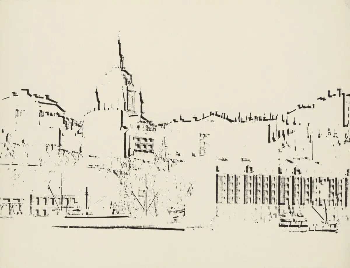 Sodermalm, Stockholm by Andreas Feininger