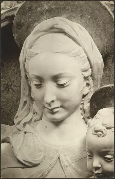 Detail, Madonna. by Clarence Kennedy