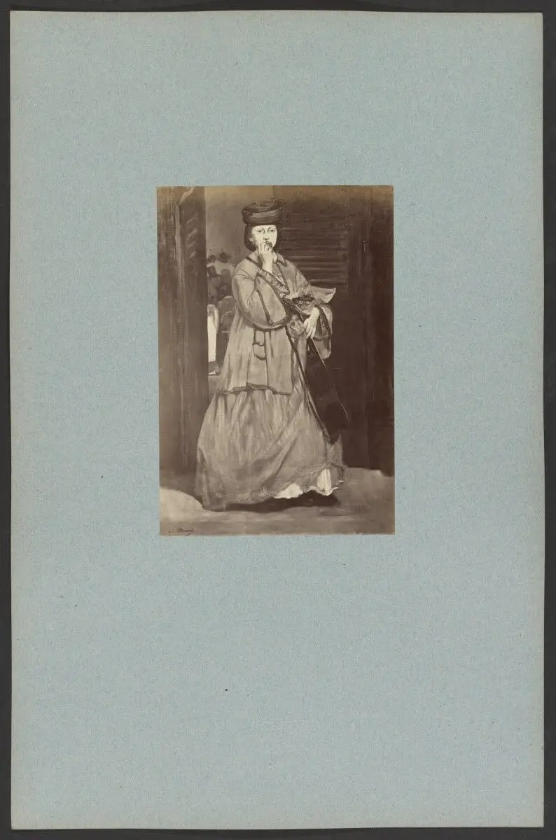"The Street Singer" by Manet by Anatole Godet