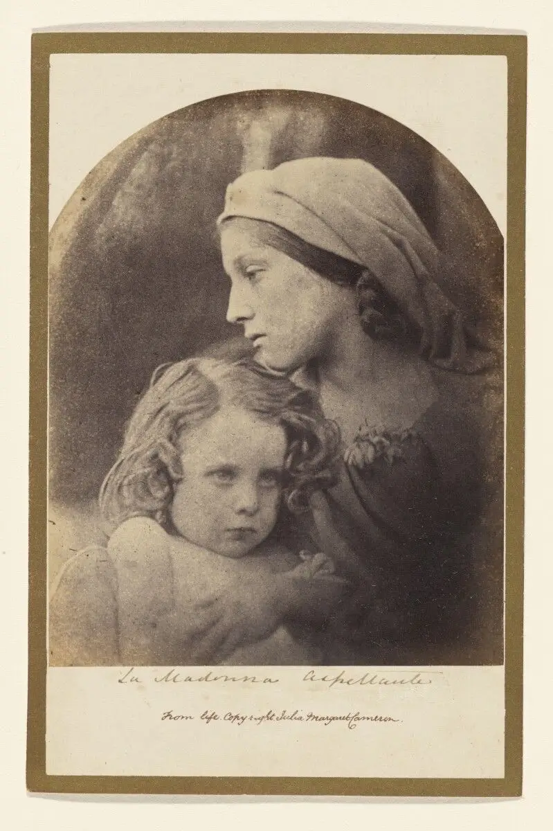 La Madonna Aspettante by Julia Margaret Cameron
