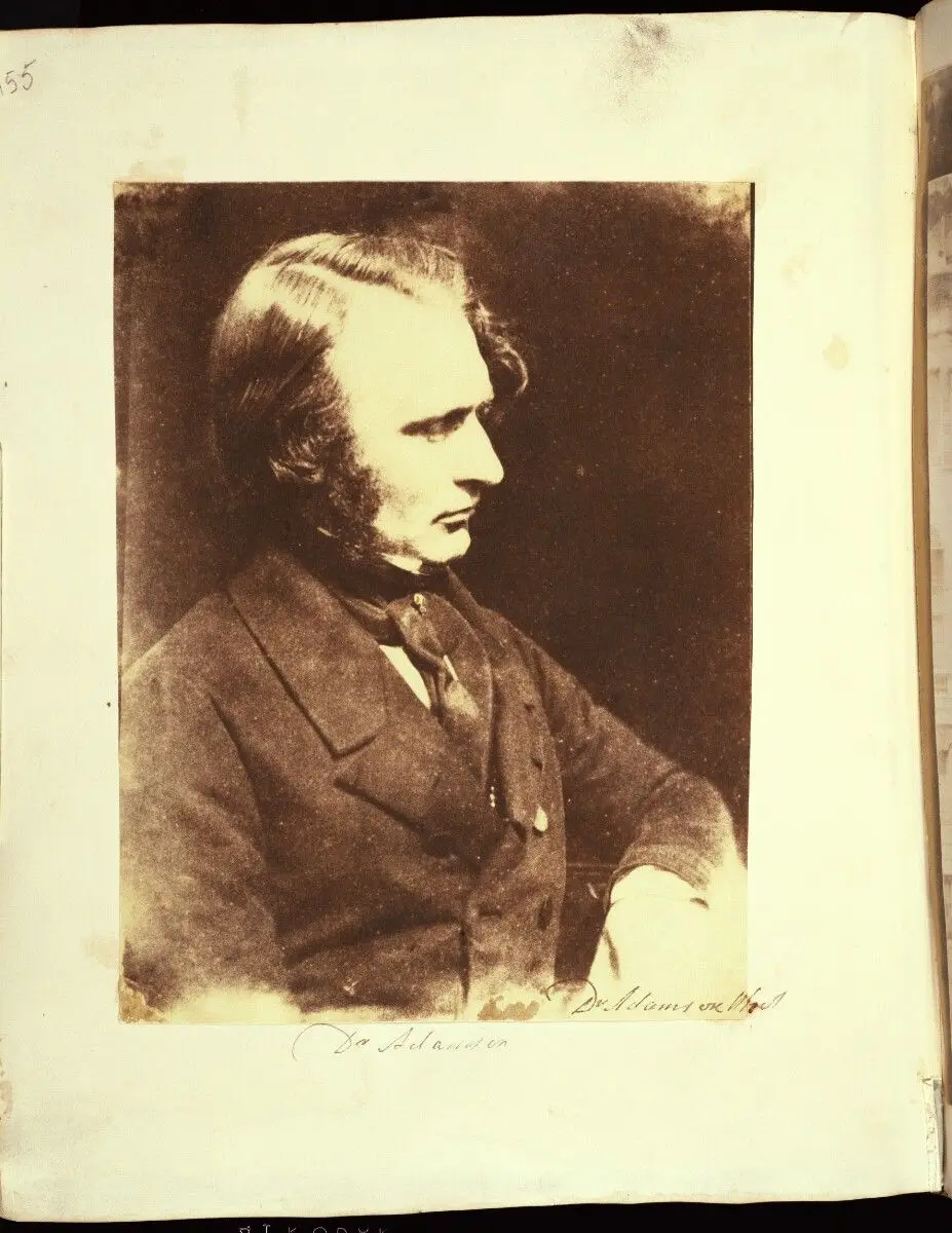 Self-portrait. by Dr. John Adamson