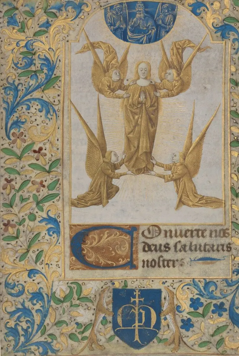 Leaf from a Book of Hours by Master of Morgan 366