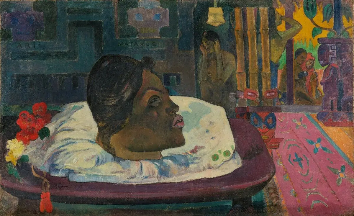 Arii Matamoe (The Royal End) by Paul Gauguin