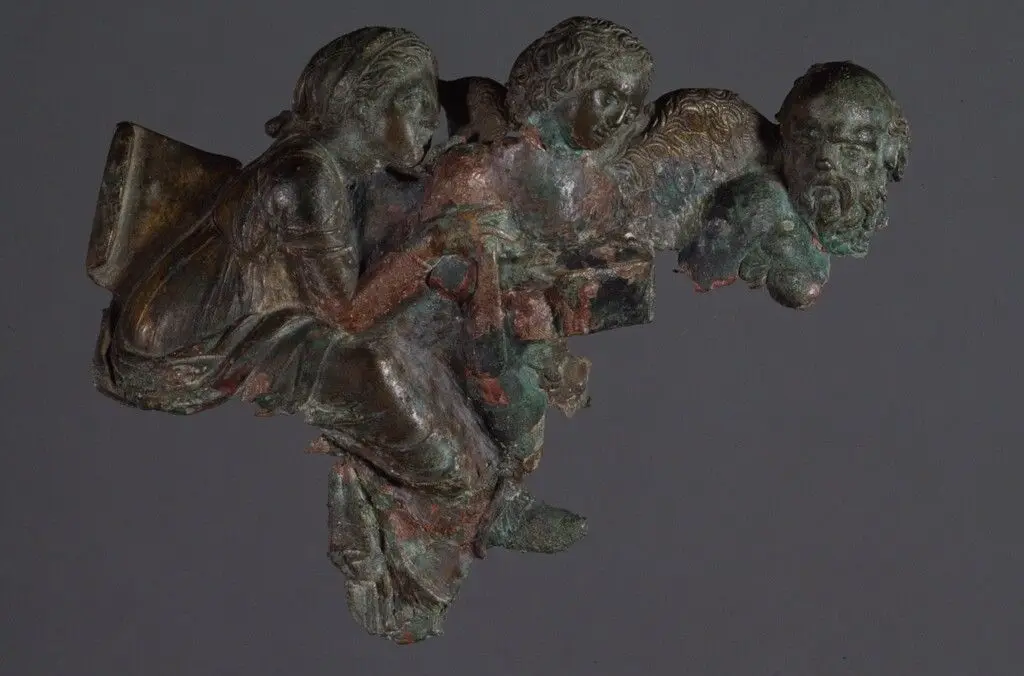 Fragmentary Relief: Furniture Attachment by Unknown