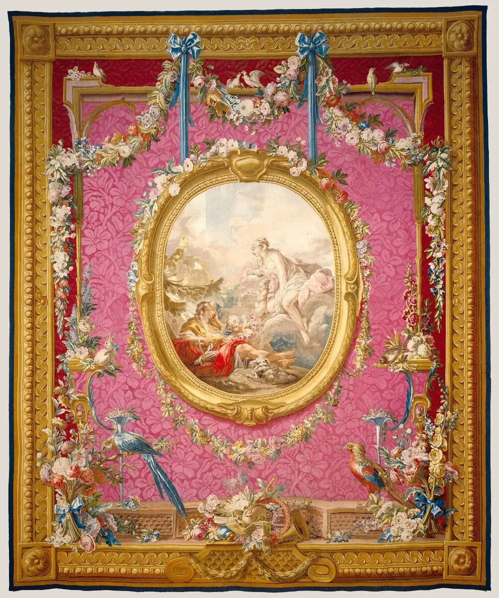 Tapestry: L'Aurore et Céphale, from Les Tentures de François Boucher Series by François Boucher; Maurice Jacques