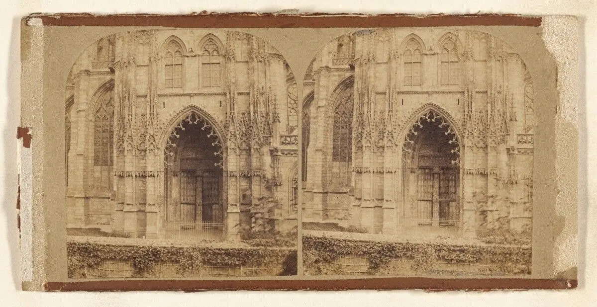 Church of St. Ouen, Rouen. (South Porch.) by Robert Howlett