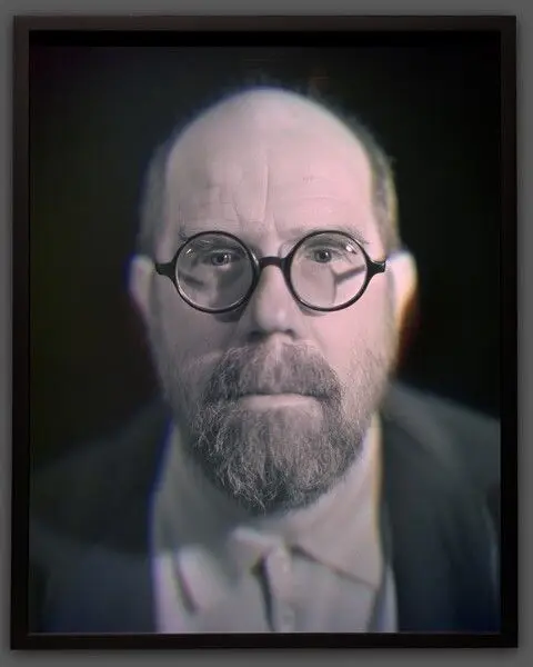 Self-portrait by Chuck Close