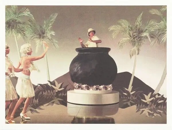 The Pot with 9 Removals by John Baldessari