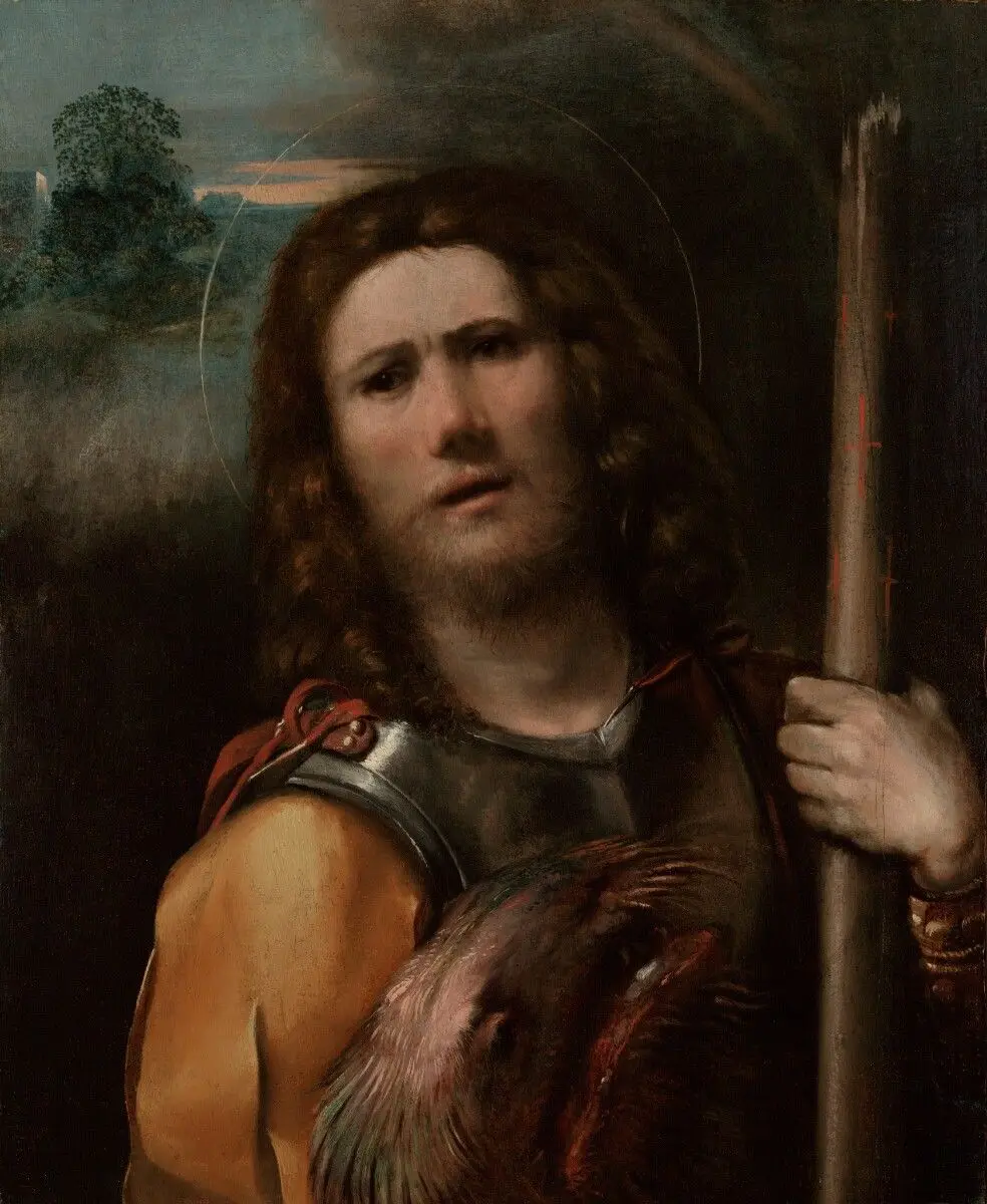 Saint George by Dosso Dossi (Giovanni di Niccolò de Lutero)