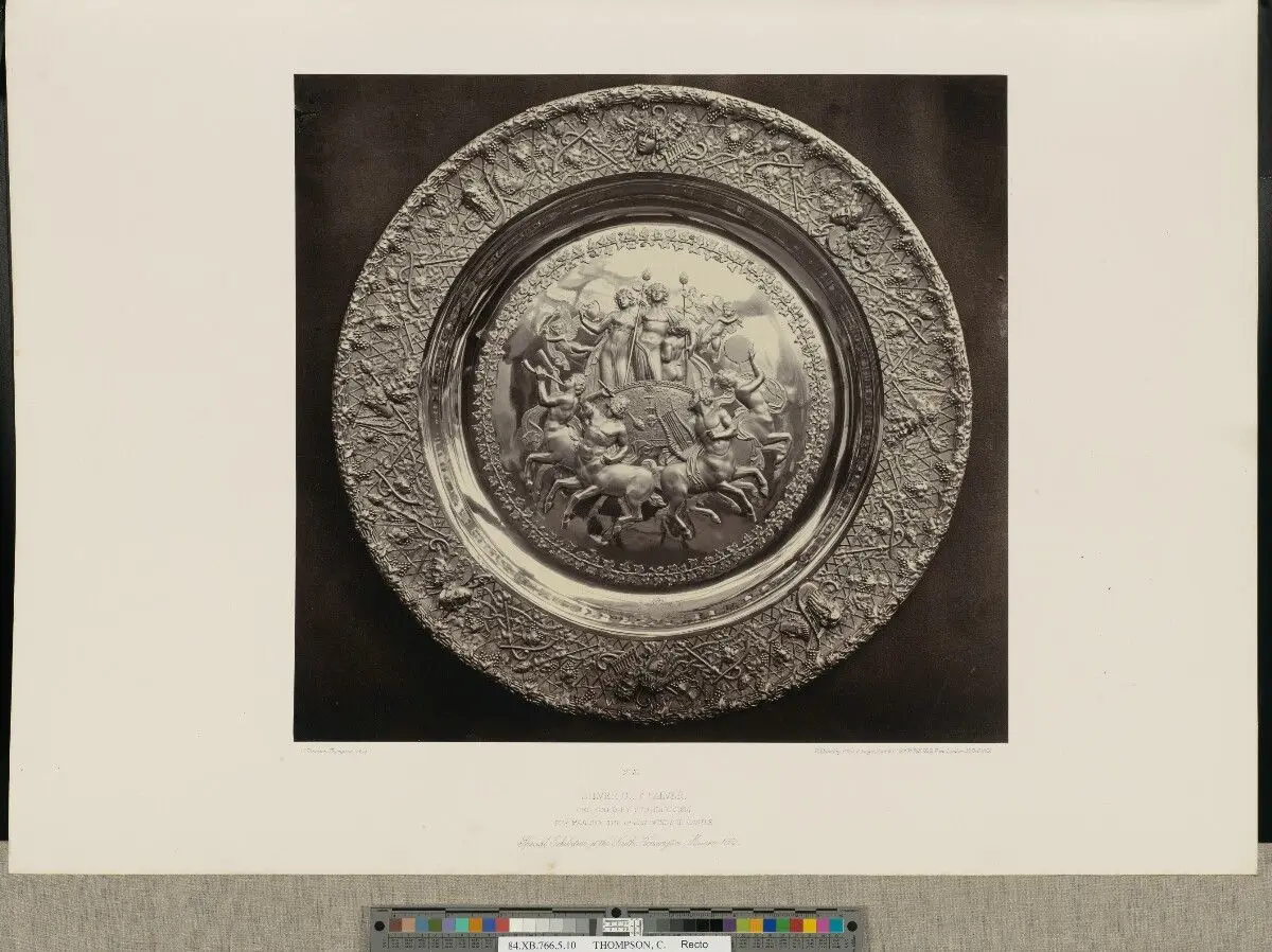 Silver Gilt Salver by Charles Thurston Thompson