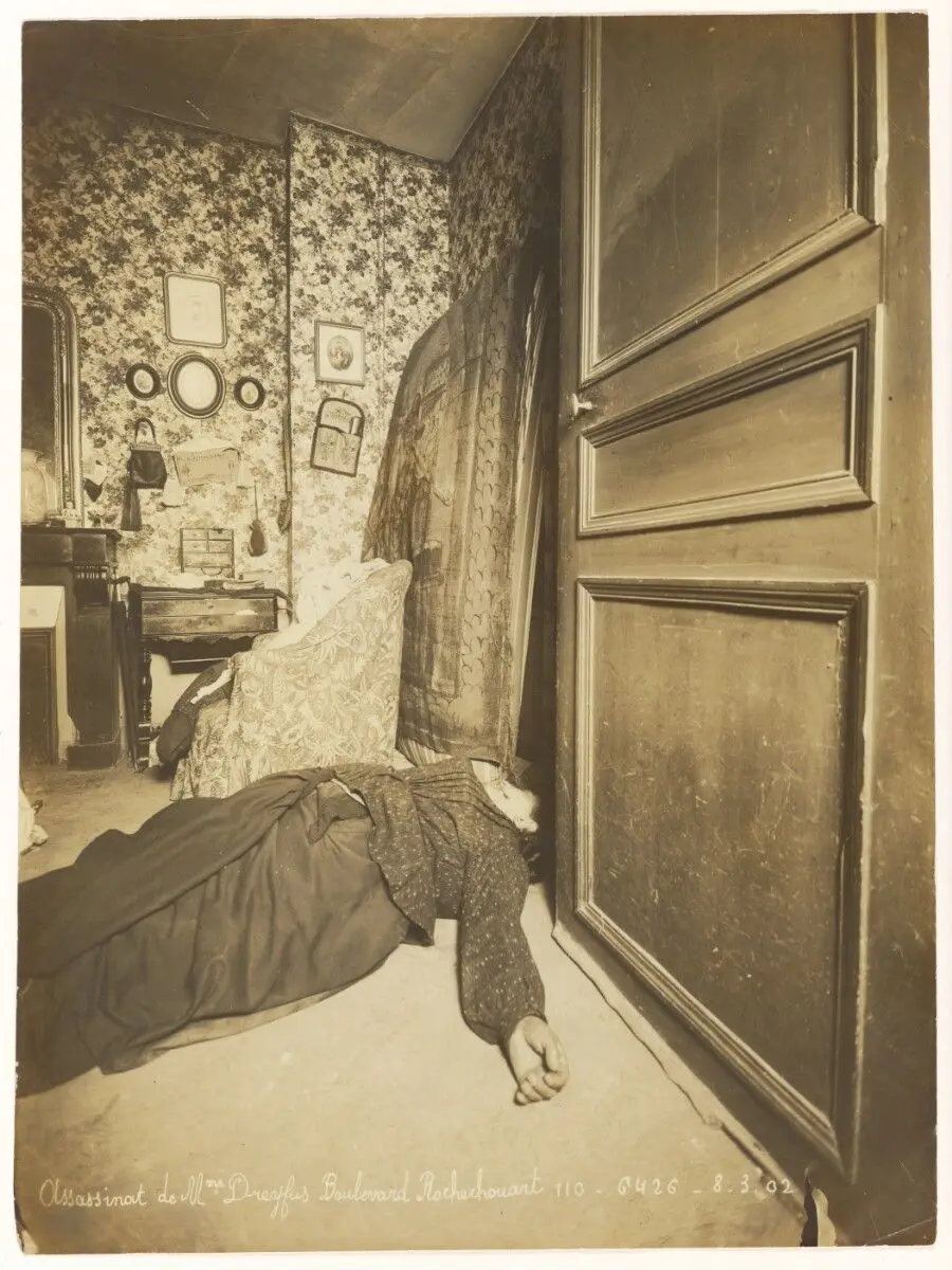 Assassinat de Madame Dreyfus by Alphonse Bertillon