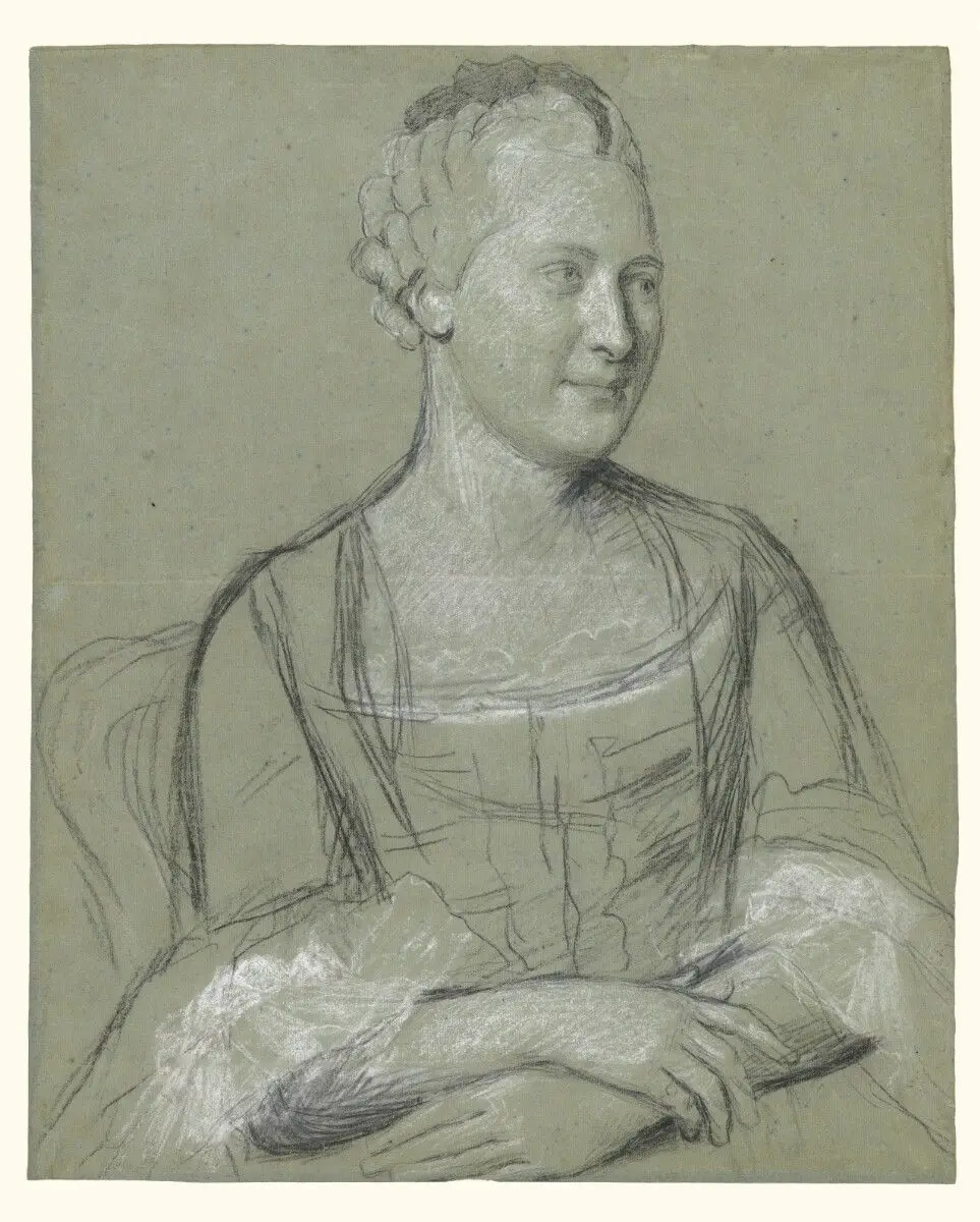 Portrait of a Woman by Jean-Étienne Liotard
