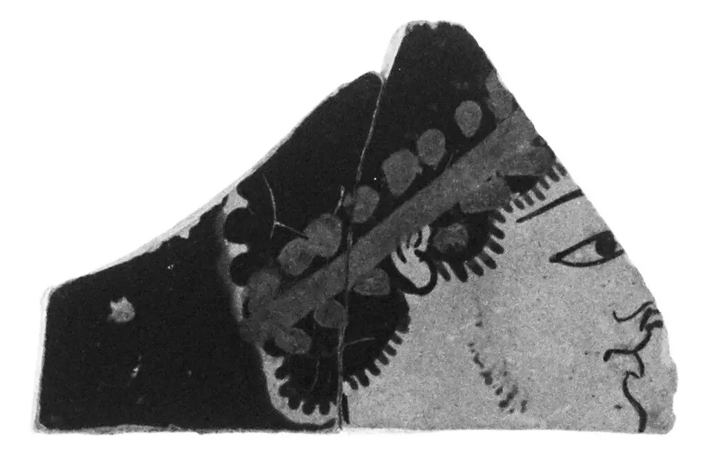 Attic Red-Figure Kylix Fragments (22) by Onesimos