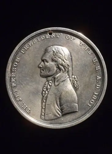 Thomas Jefferson peace medal by United States