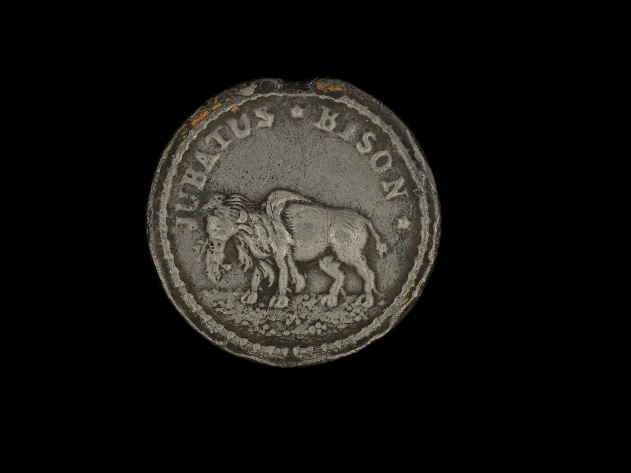 Jubatus Bison medal by Unrecorded maker