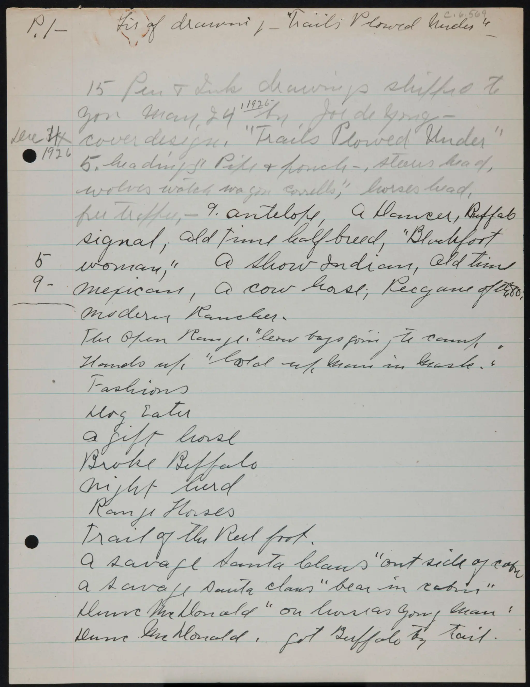 List of Drawings by American