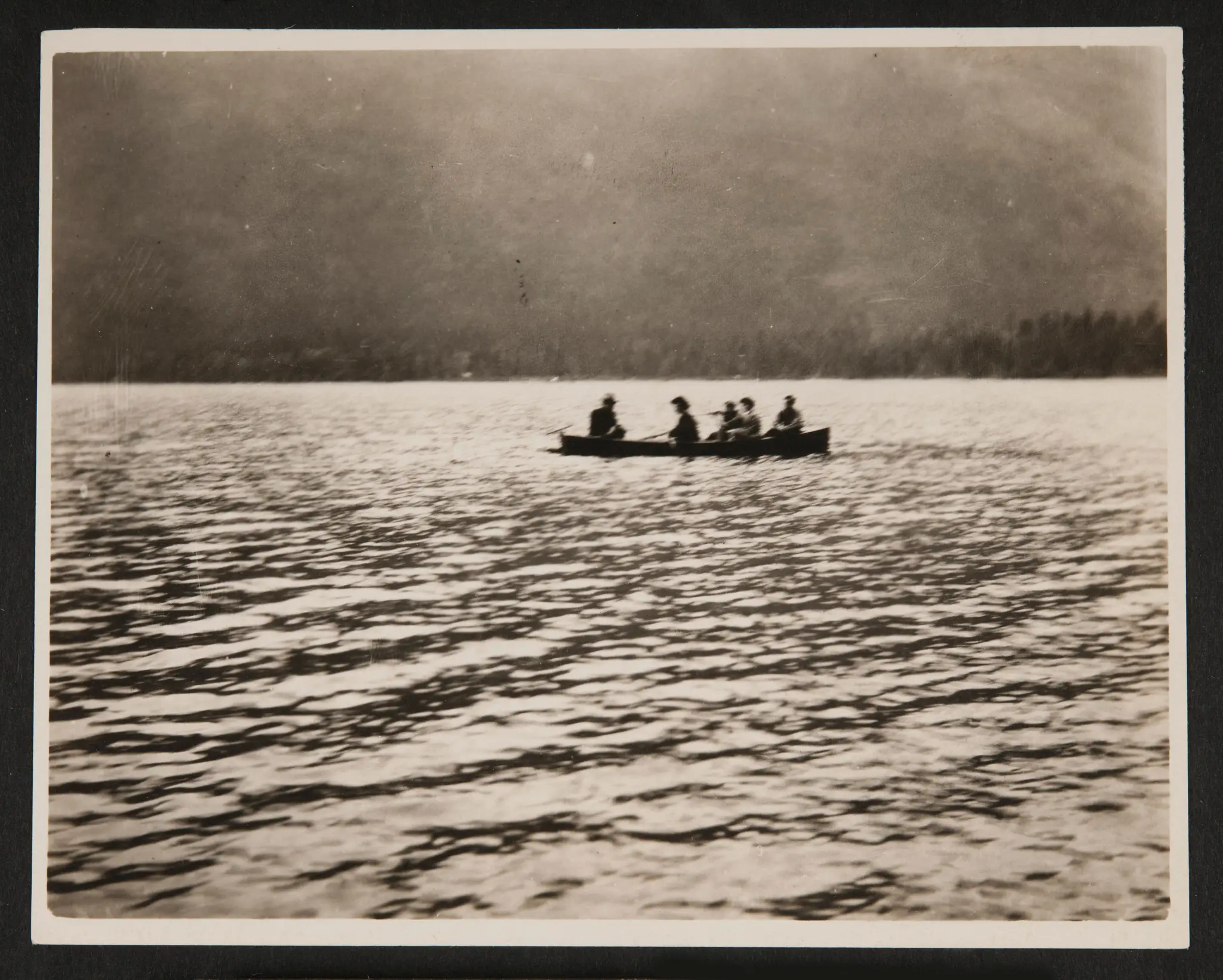 People in Boat by American