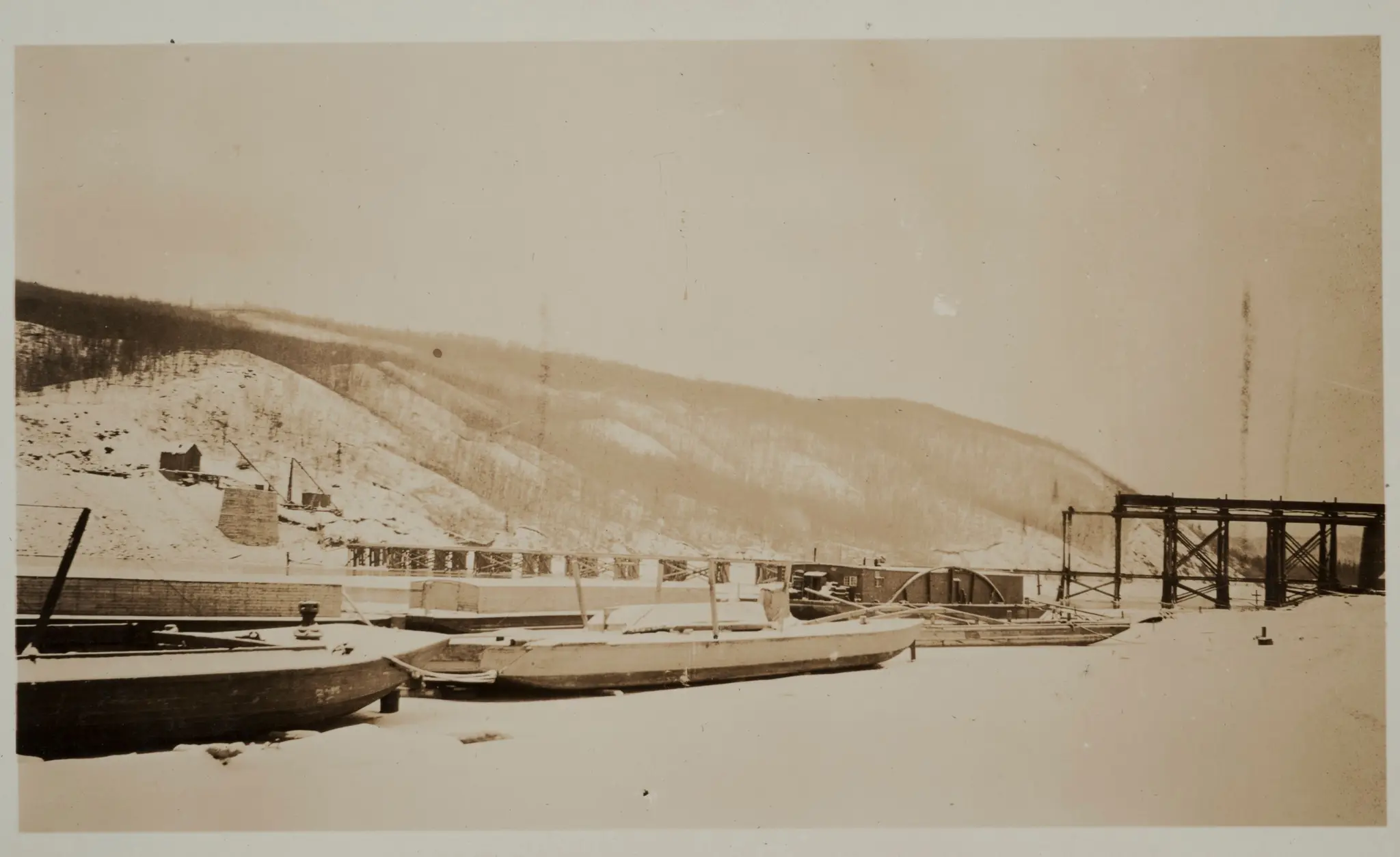 Boats and Machinery by Unknown