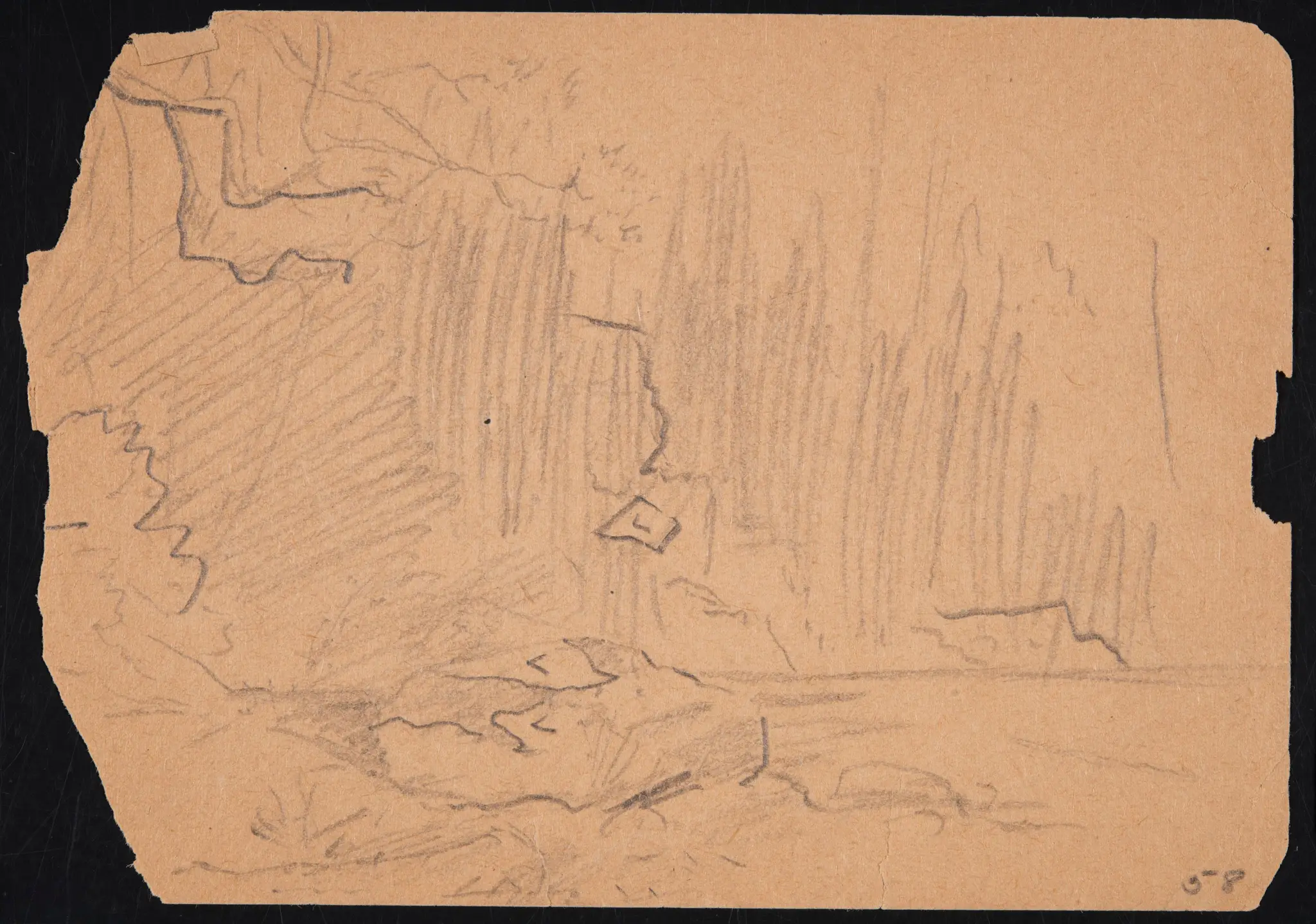 Landscape by Charles Marion Russell