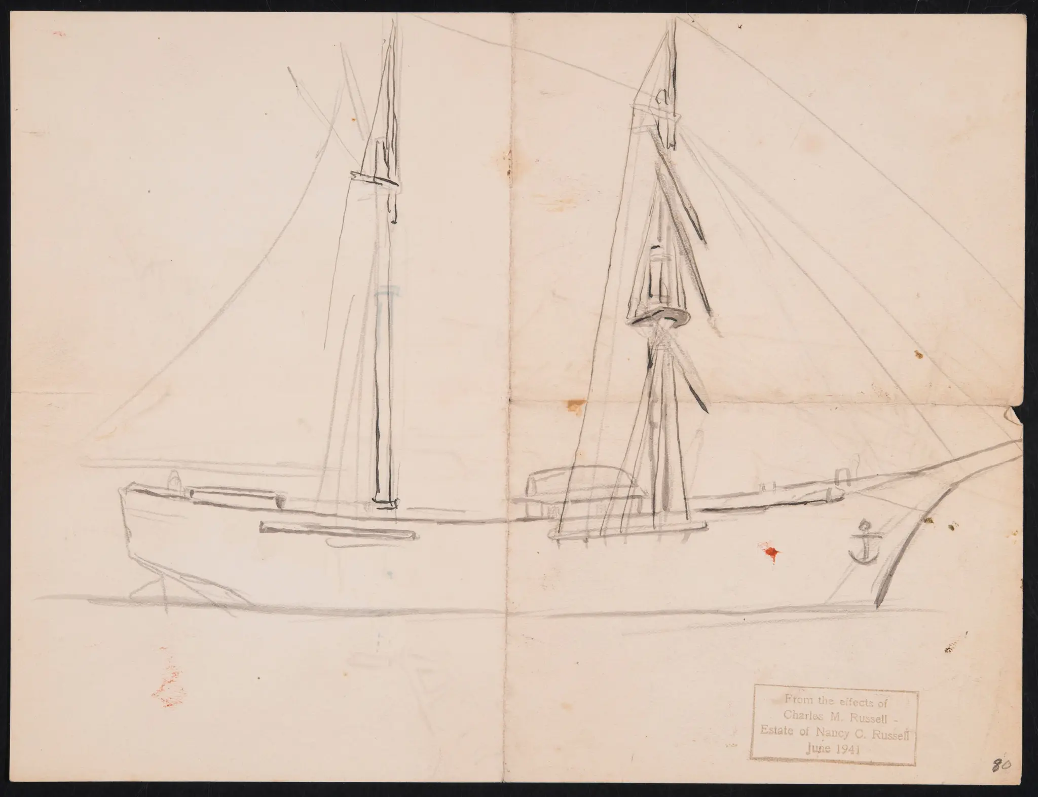 Boat by Charles Marion Russell