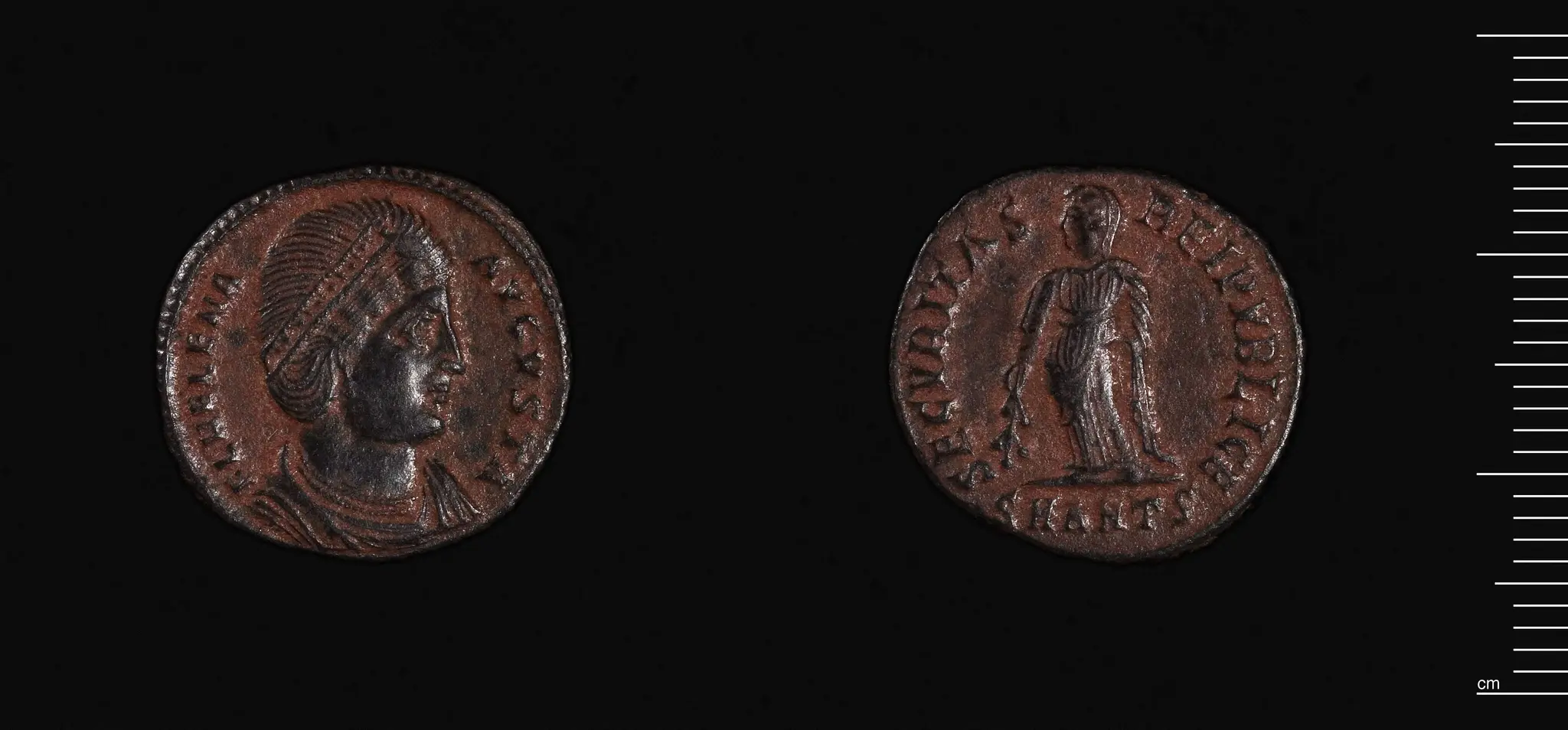 Follis of Flavia Julia Helena, Antioch by Helena