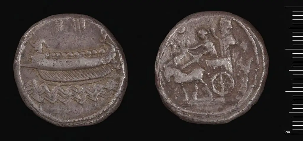 Double Shekel of abd'Ashtart III, Sidon by Strato III (abd‘Ashtart III)