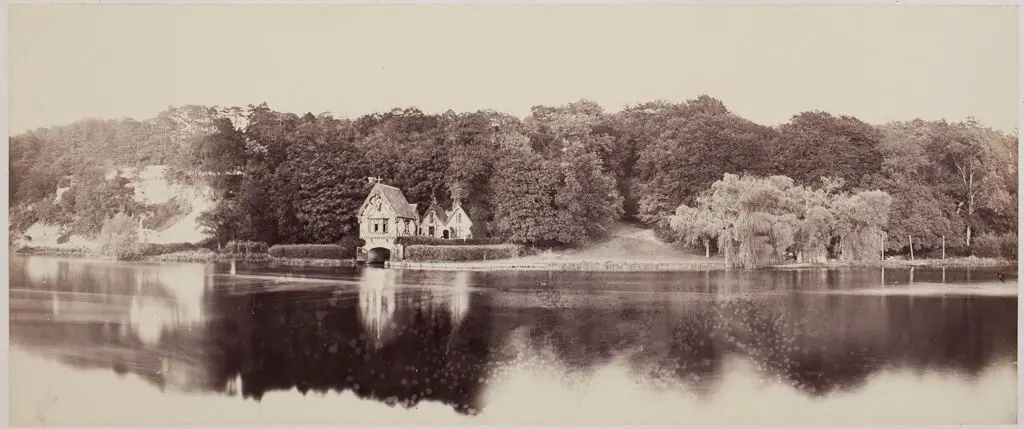 Boat House, Park Place by Victor Albert Prout
