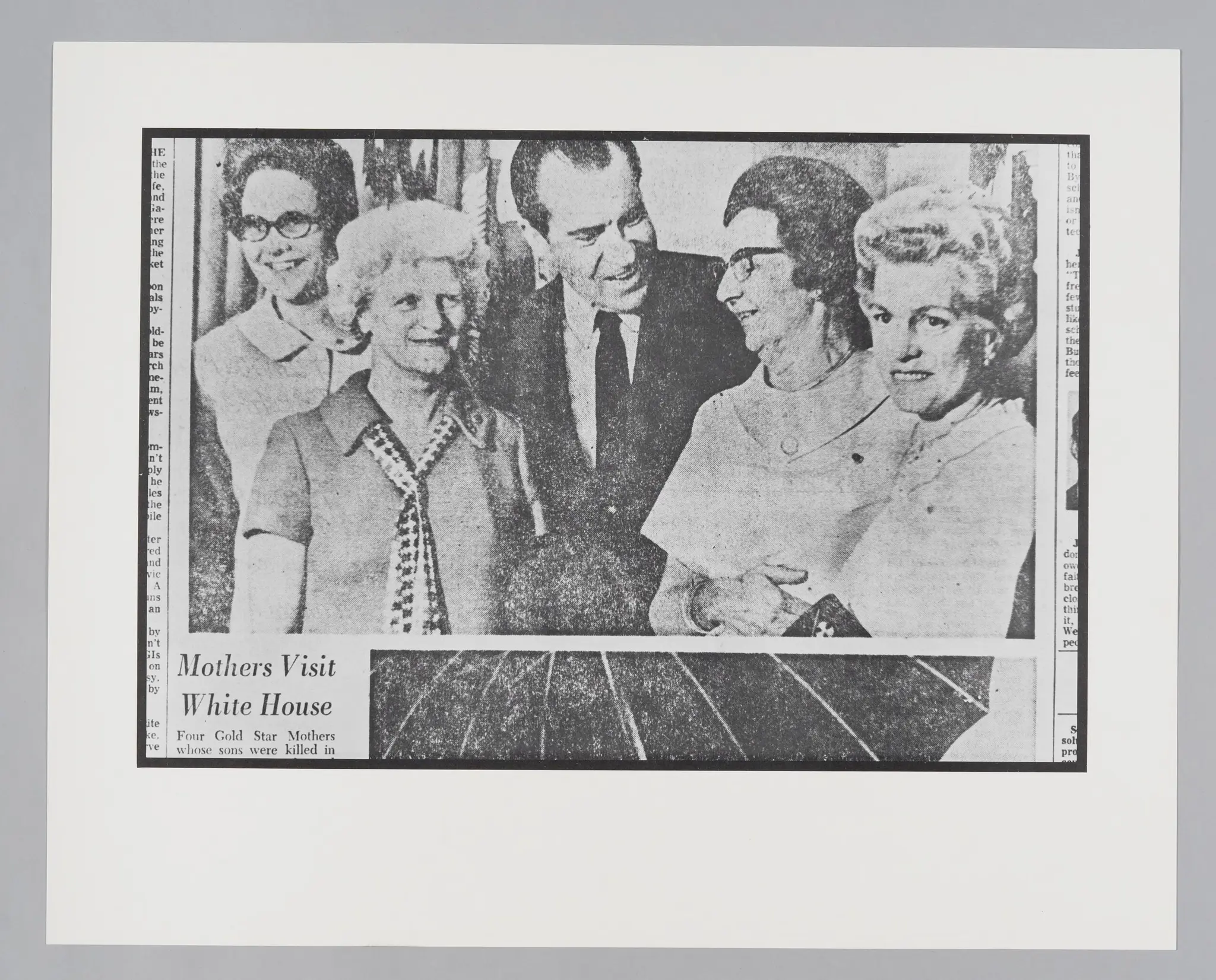 Untitled ("Mother Visits White House") by Donald Blumberg