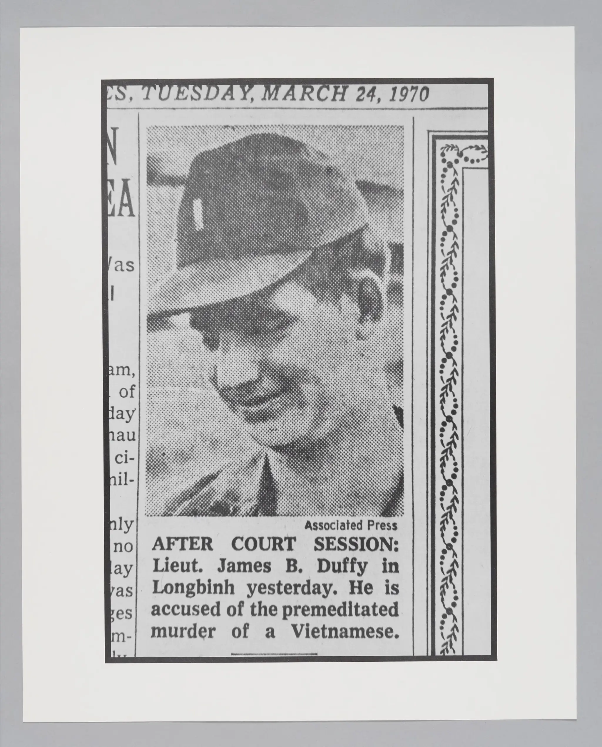 Untitled ("After Court Session") by Donald Blumberg