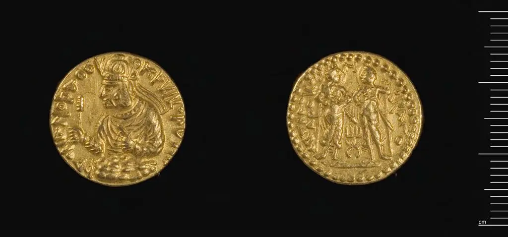 Coin of Huvishka by Huvishka I