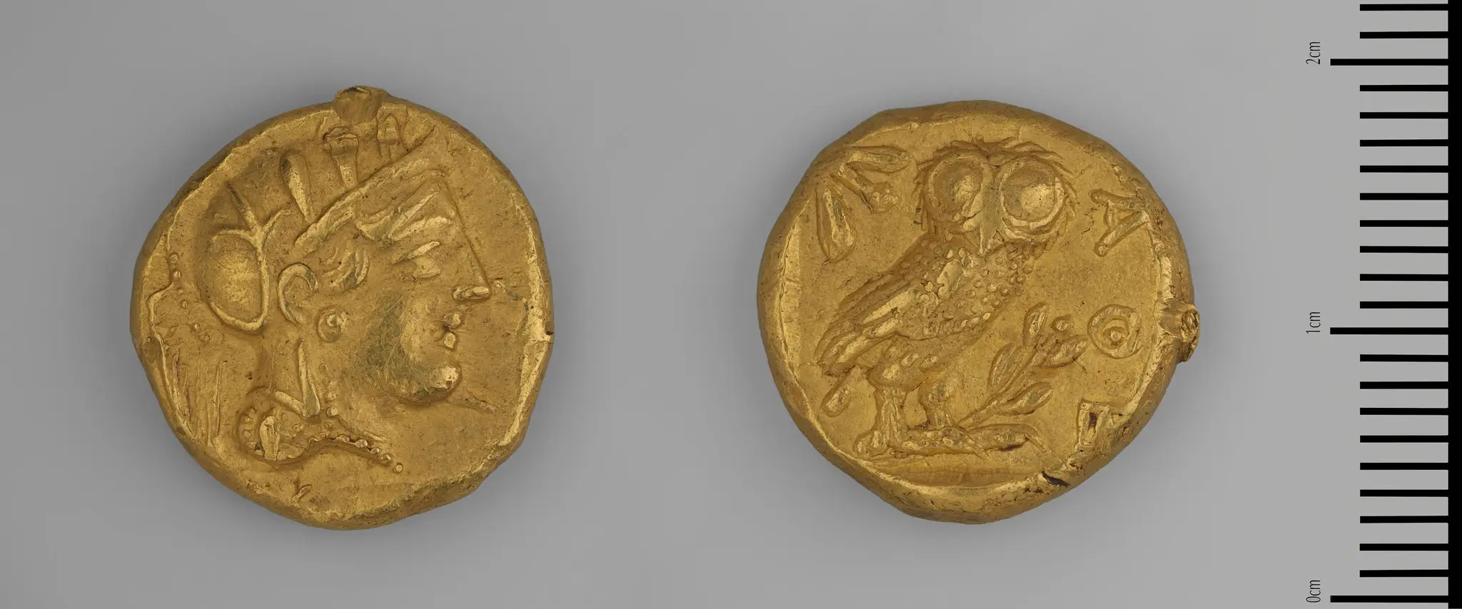 Emergency stater of Athens by Unknown artist