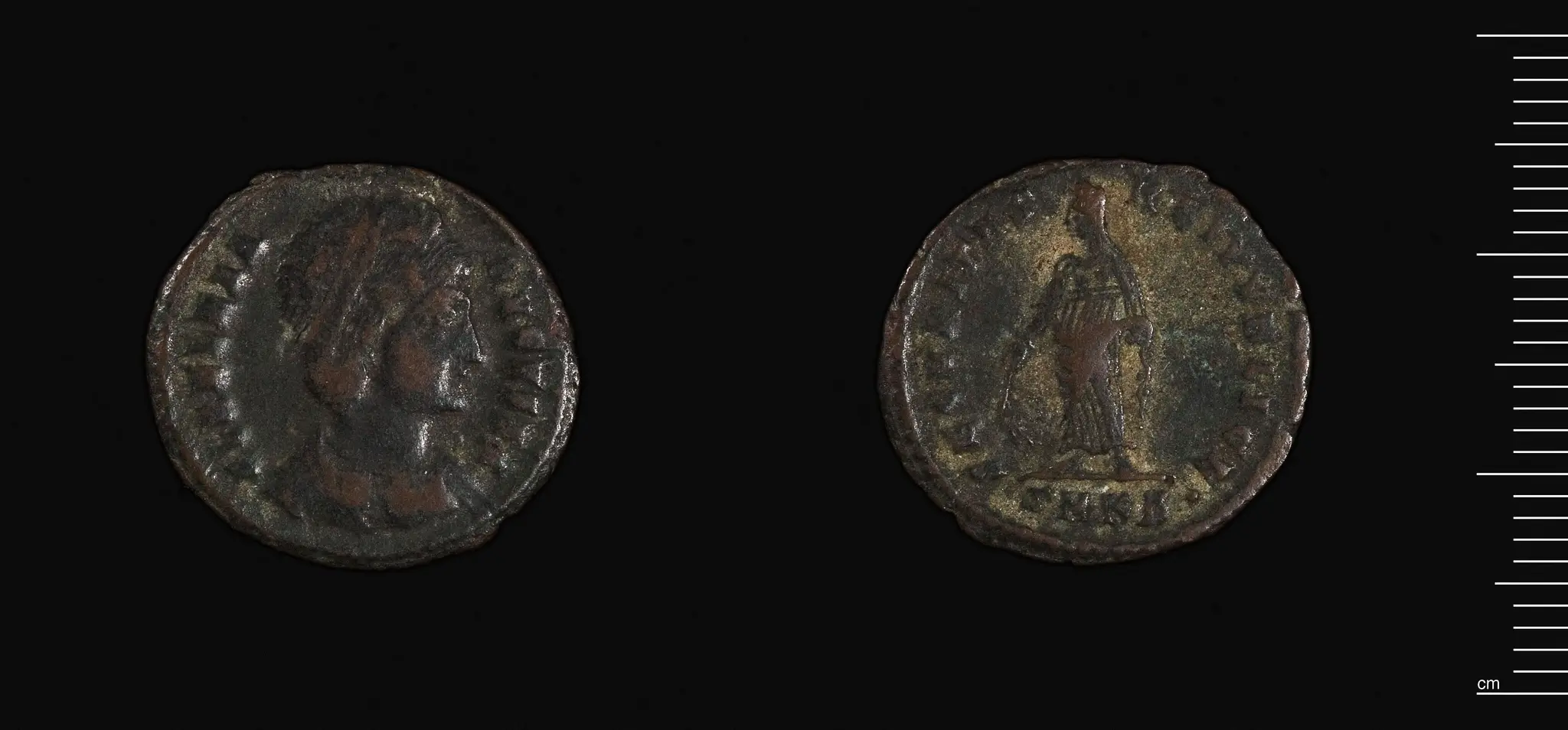 Follis of Helena, Mother of Constantine, Cyzicus by Helena