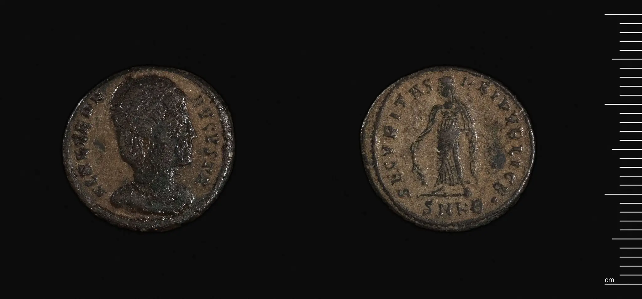 Bronze Follis of Helena, Cyzicus by Helena