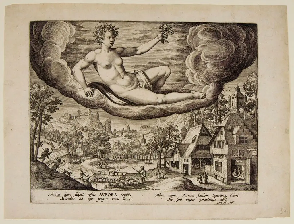 Aurora by Adriaen Collaert