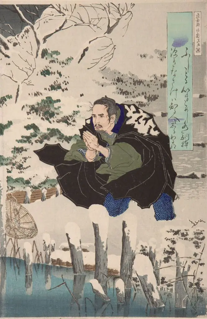 Sōgo at the Ferry Landing—An Authentic View by Kobayashi Kiyochika 小林清親