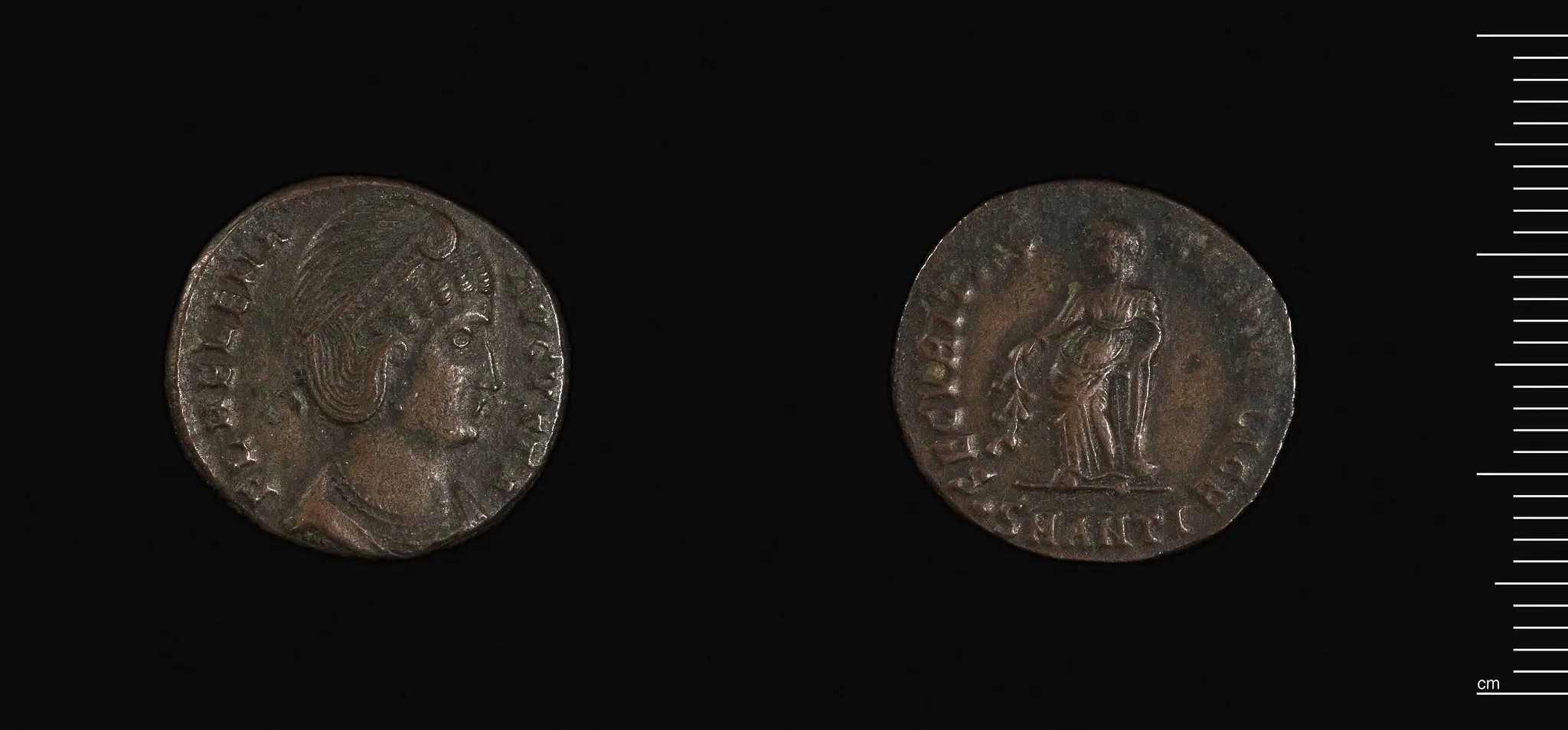 Follis of Helena, Antioch by Helena