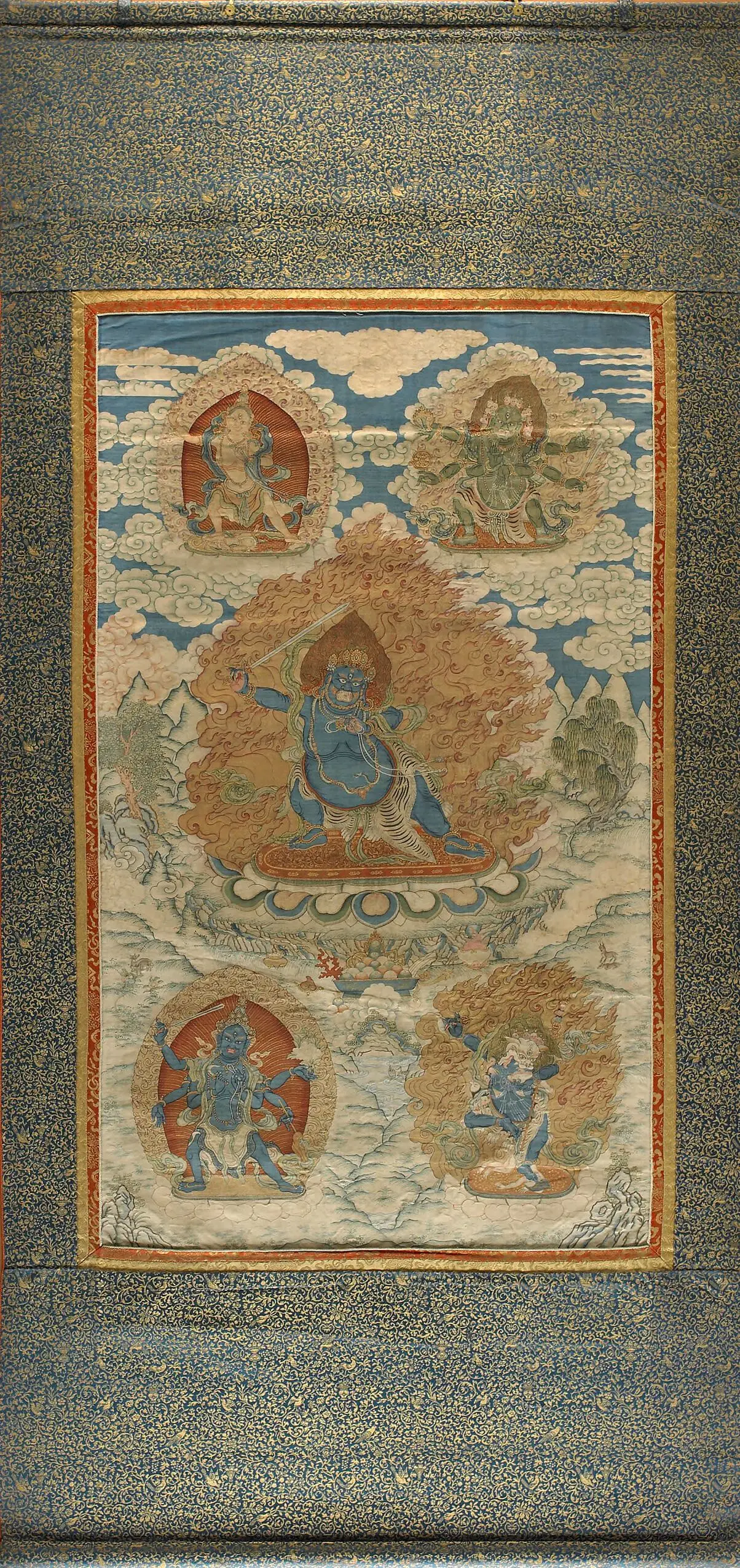 Budong Mingwang (Acala Candamaharosana), "The Immovable One," One of the Five Great Wisdom Kings by Unknown artist