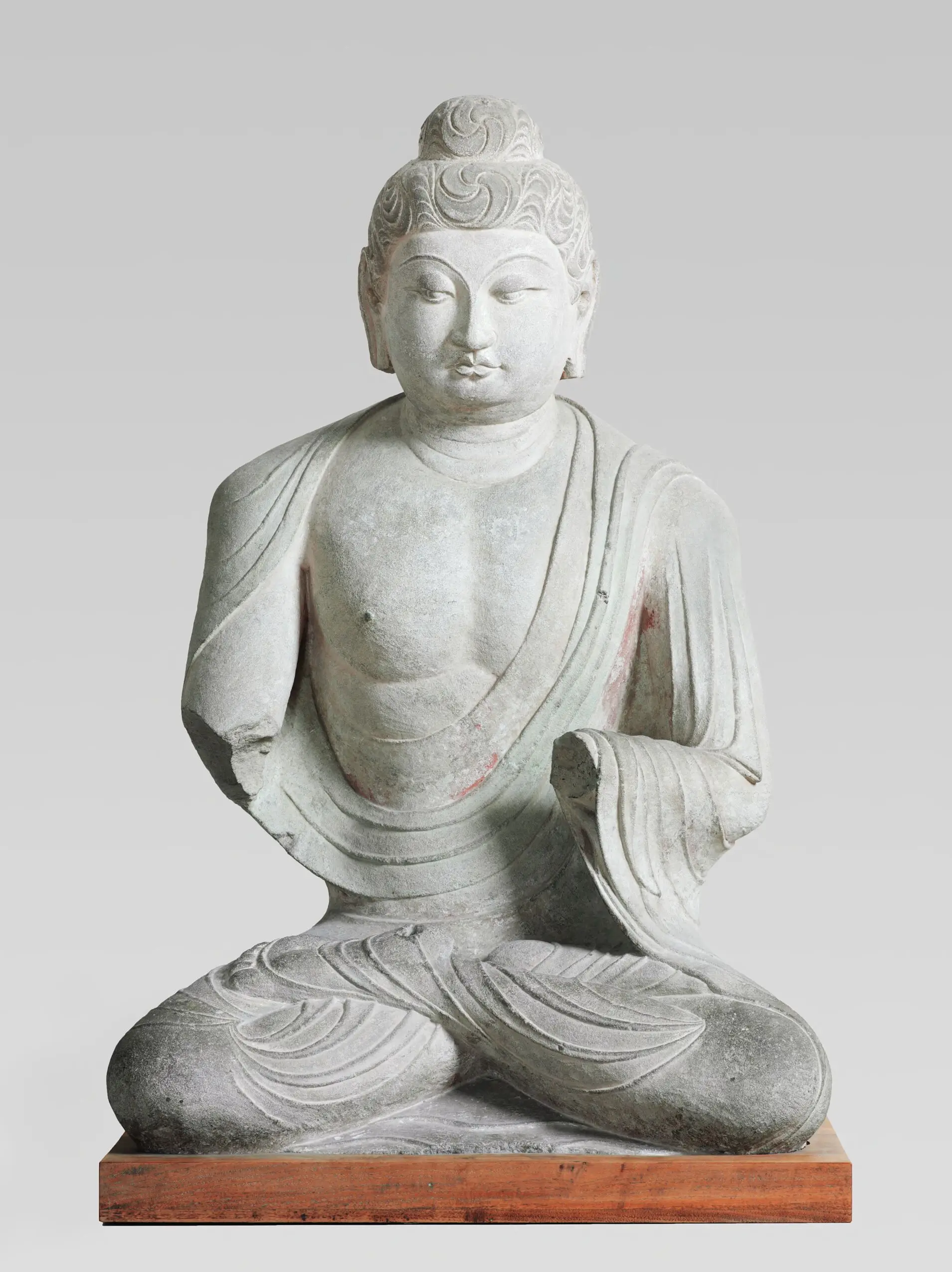 Seated Buddha (probably Shakyamuni) by Unknown artist