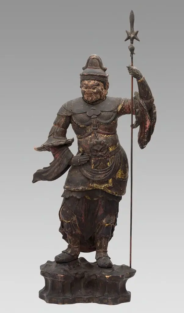 Virūdhaka (Zōchōten), Guardian King of the South, one of the Devarājas (Shitennō), or Four Heavenly Guardian Kings by Unknown artist