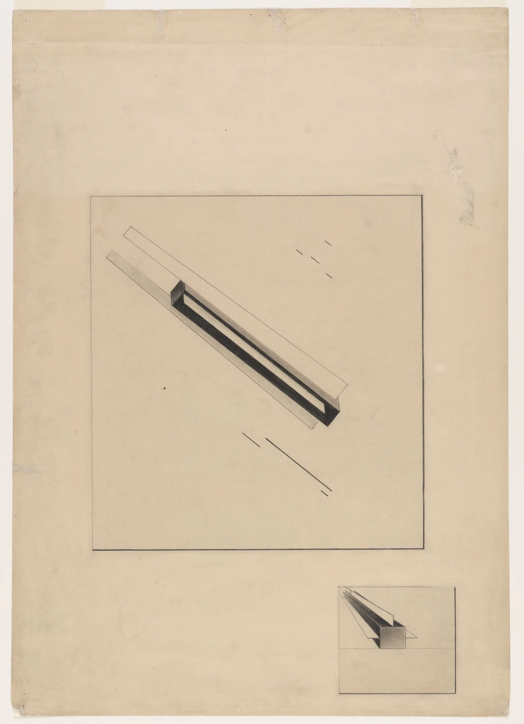 Construction: Two Views by Kazimir Malevich