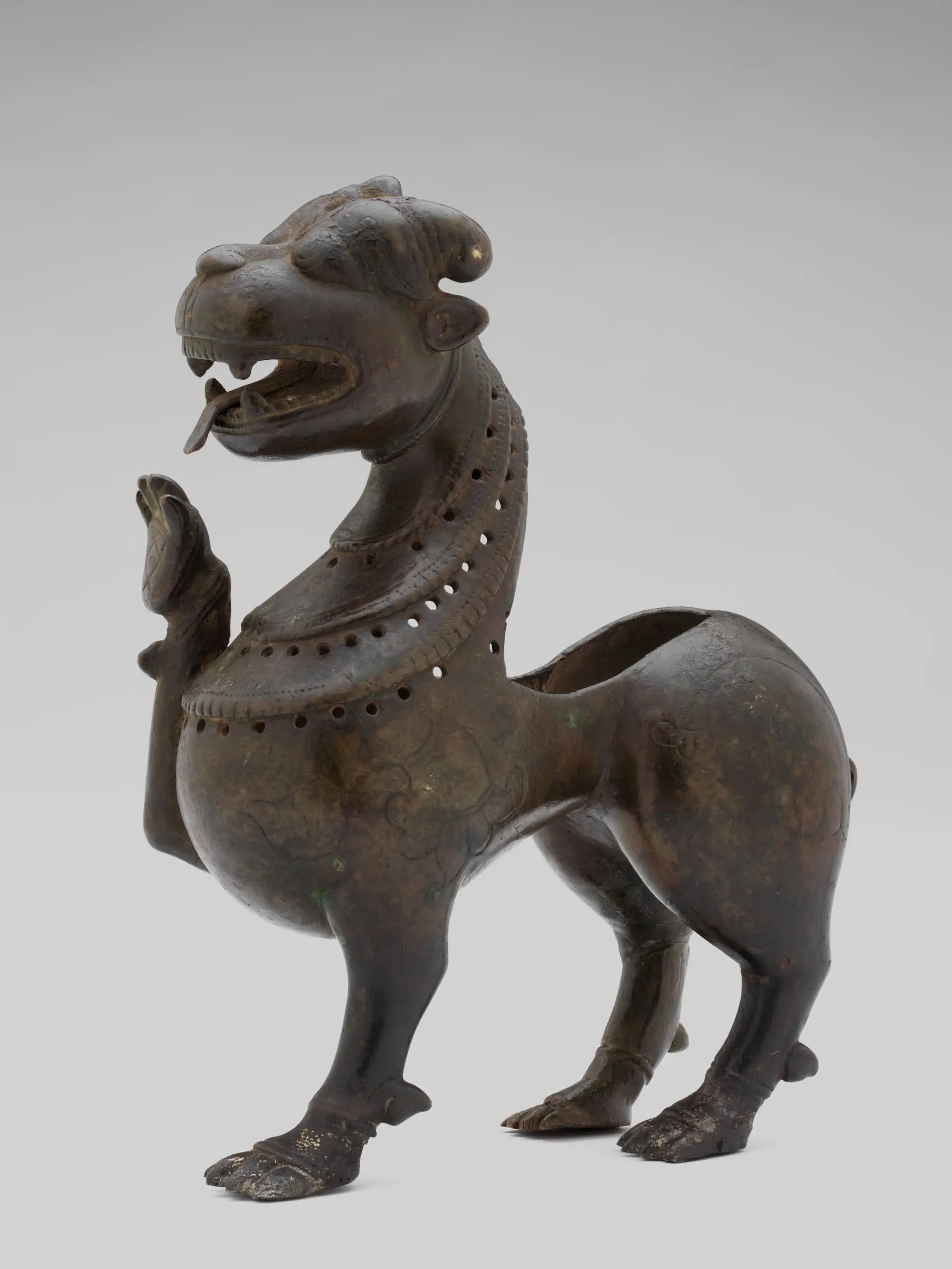 Incense burner in the form of a lion by Unknown artist