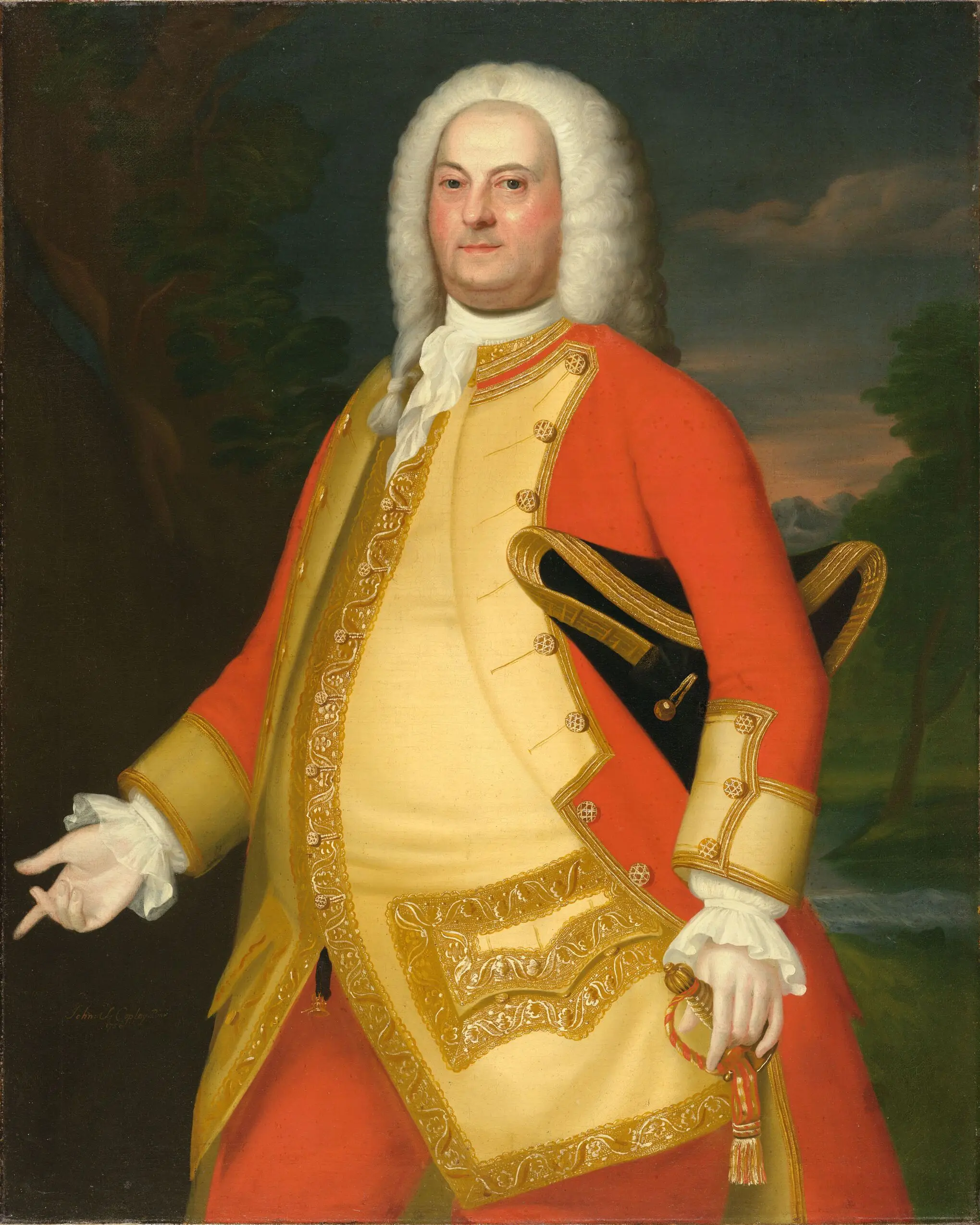 William Brattle (1706-1776) by John Singleton Copley