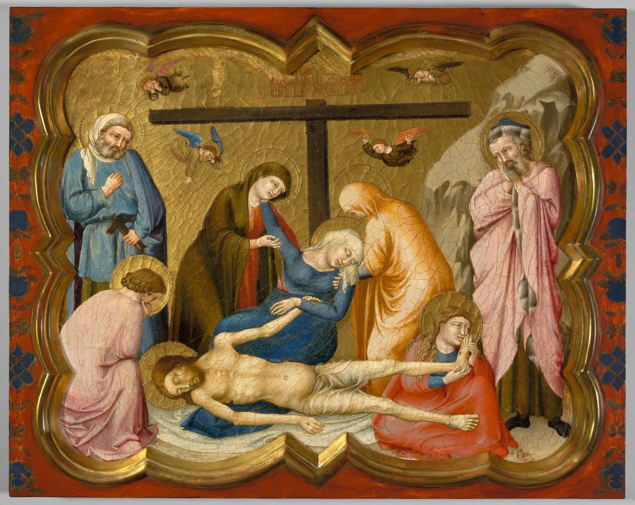 The Lamentation over the Dead Christ by Master of the Fogg Pietà