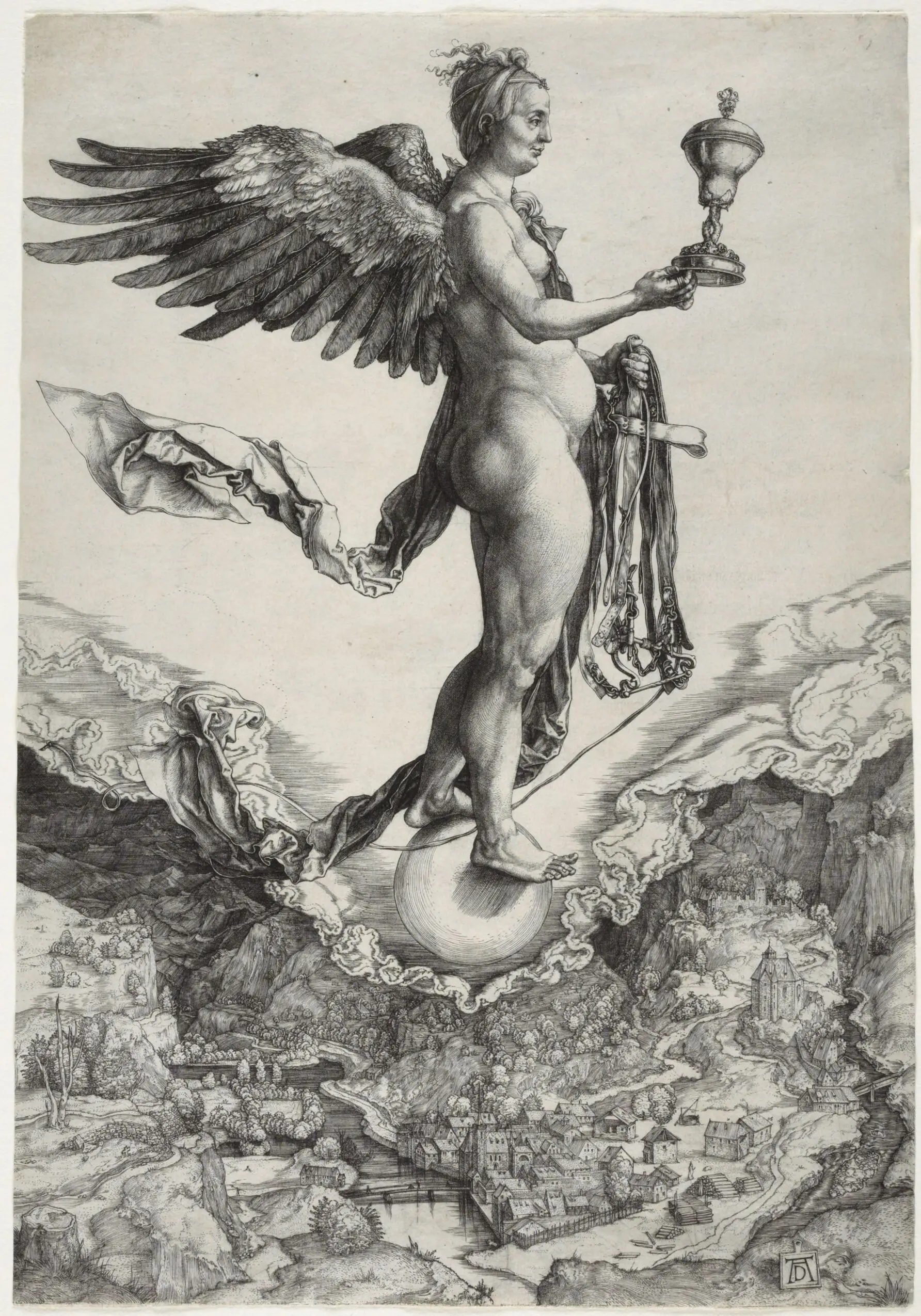 Nemesis by Albrecht Dürer