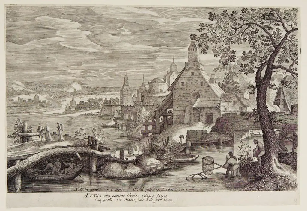 Summer by Hendrik Hondius the Elder