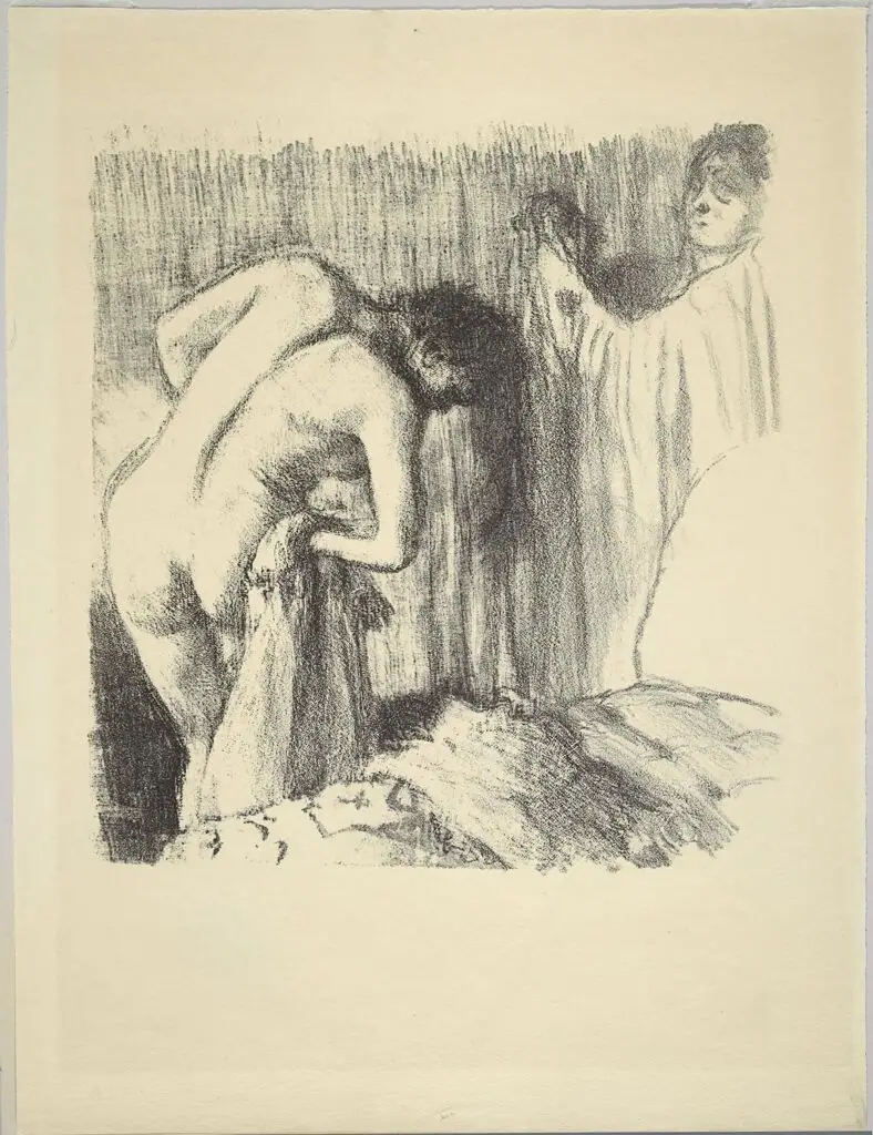 Leaving the Bath by Hilaire-Germain-Edgar Degas