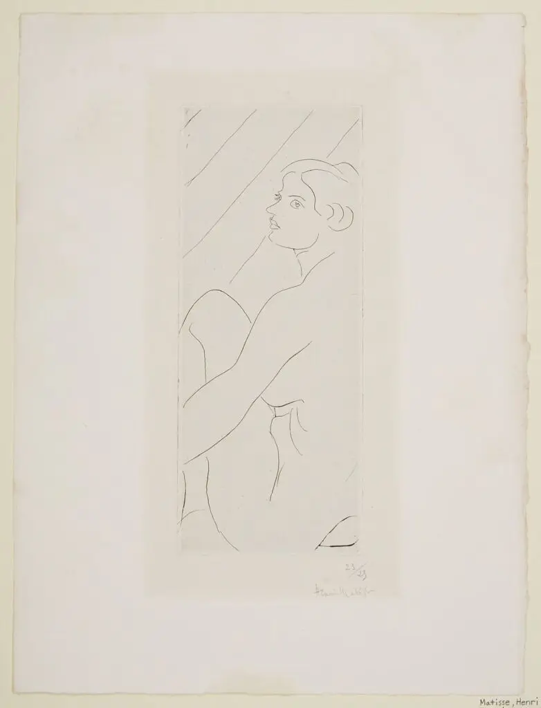 Seated Female Nude by Henri Matisse